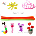 Diy Children Education Toy Single Color Chenille Stems